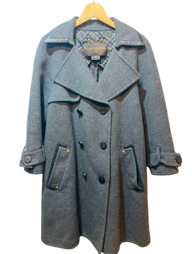 ルイ・ヴィトン カシミヤ コート モノグラム ベルト付き