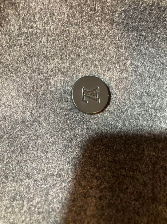 ルイ・ヴィトン カシミヤ コート モノグラム ベルト付き