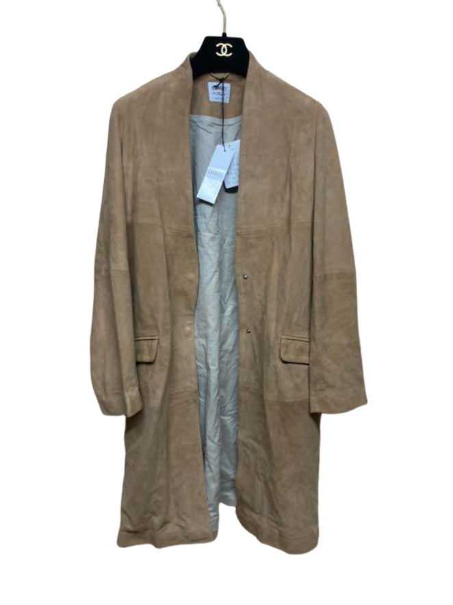 エンメティ スウェード レザー コート