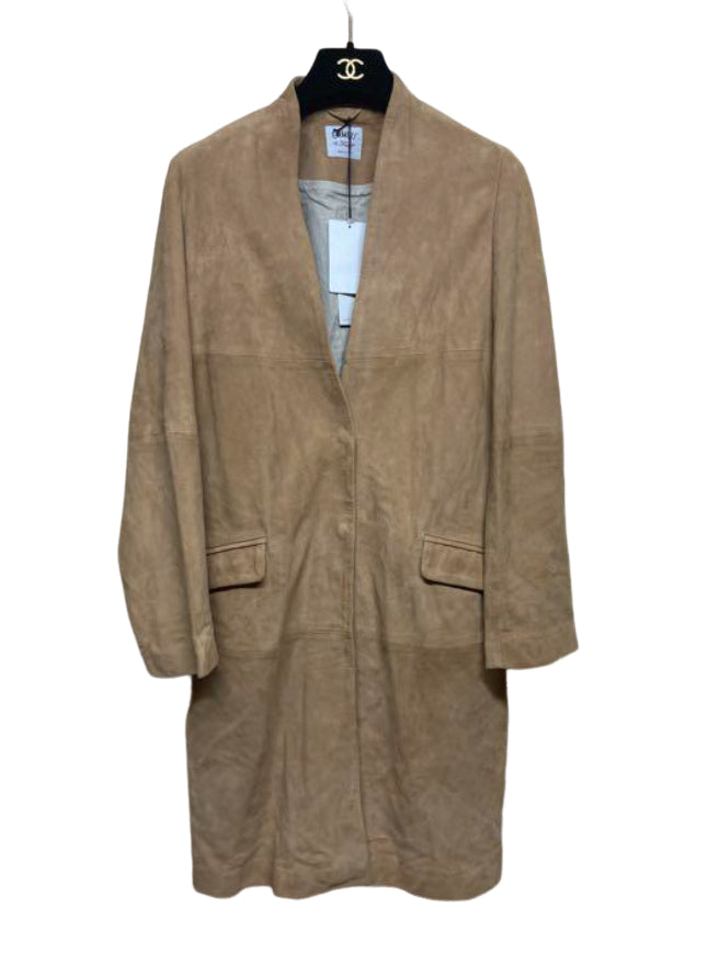 エンメティ スウェード レザー コート