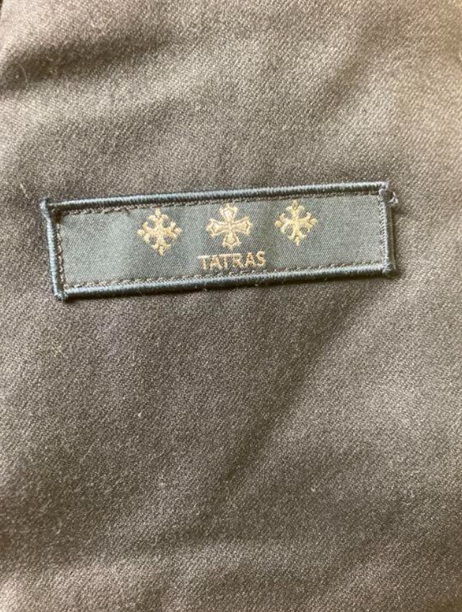 タトラス ビーゴ 切り替え ウール ダウンジャケット