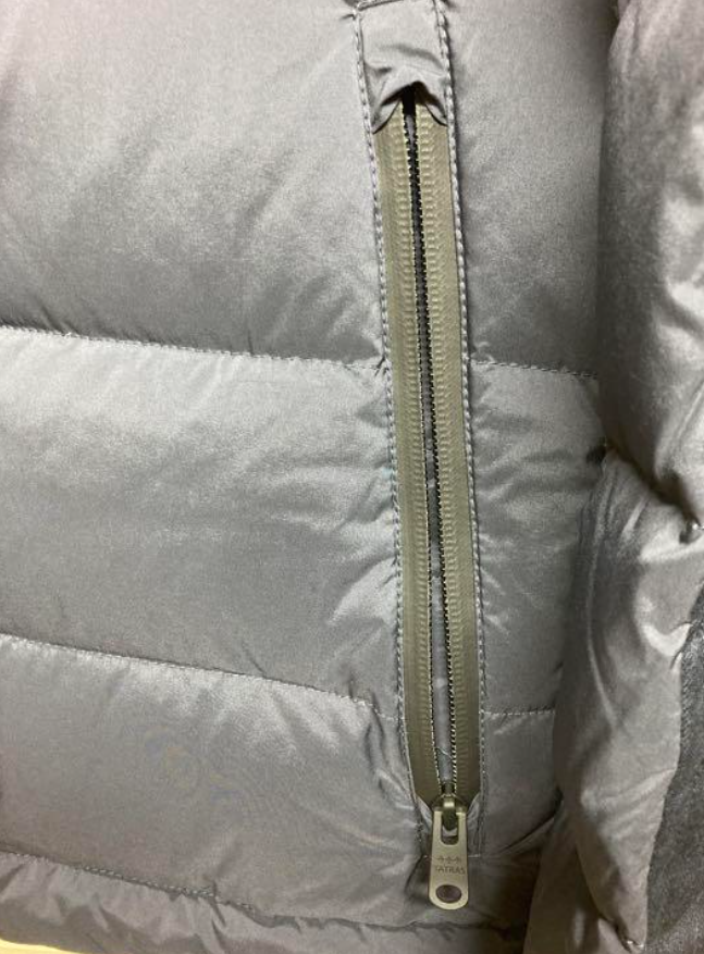 タトラス ビーゴ 切り替え ウール ダウンジャケット