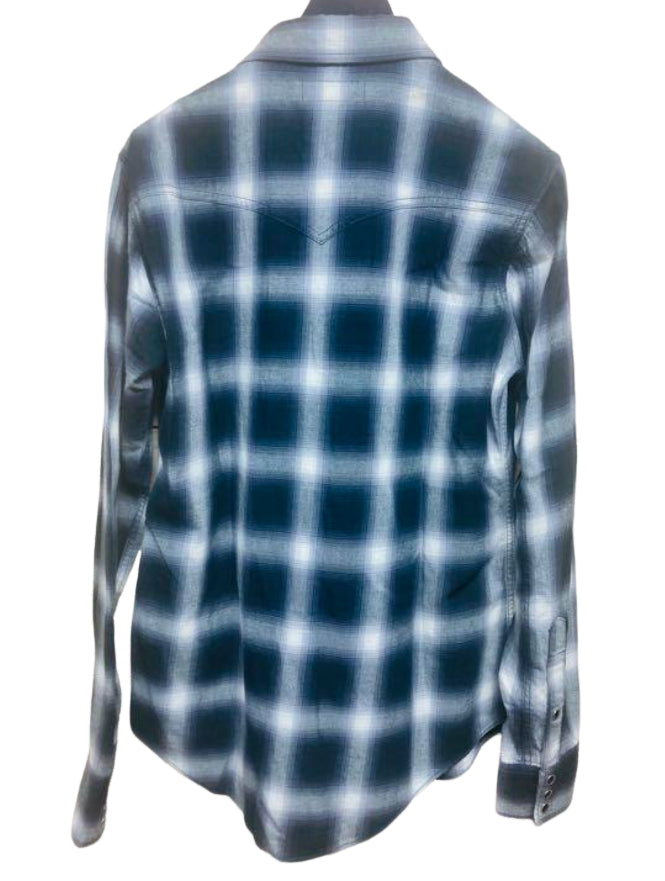 サンローラン ウエスタン チェック シャツ