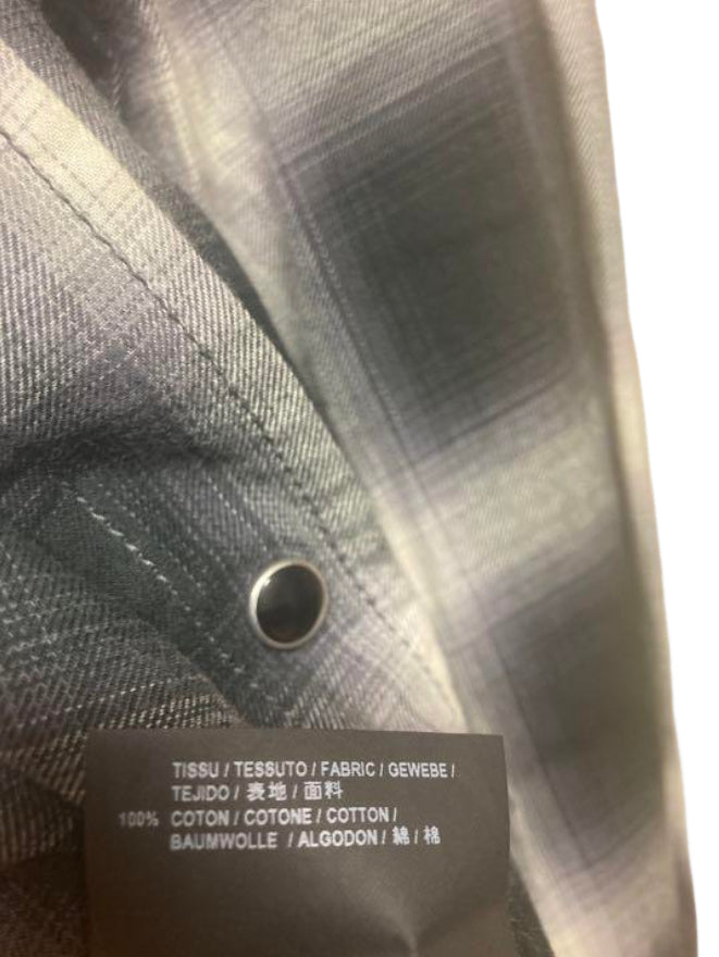 サンローラン ウエスタン チェック シャツ