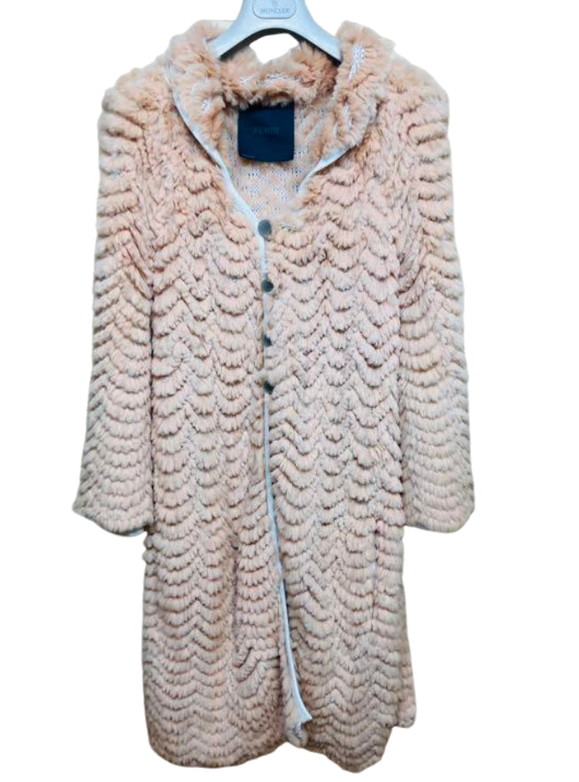 フェンディ 毛皮 コート ベルト付き