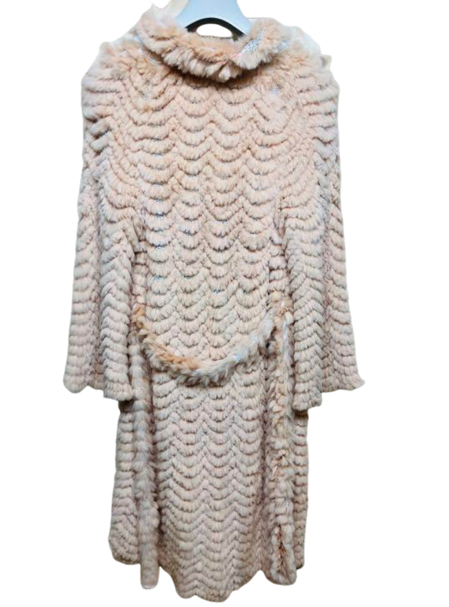 フェンディ 毛皮 コート ベルト付き