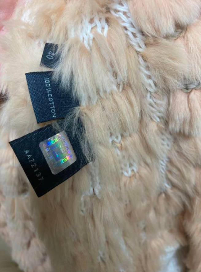 フェンディ 毛皮 コート ベルト付き