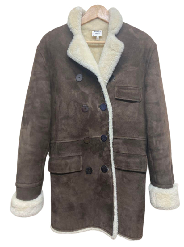 エルメス ムートン ダッフル コート