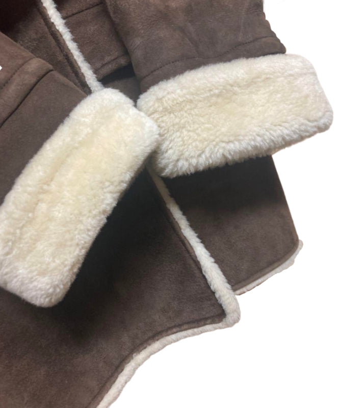 エルメス ムートン ダッフル コート