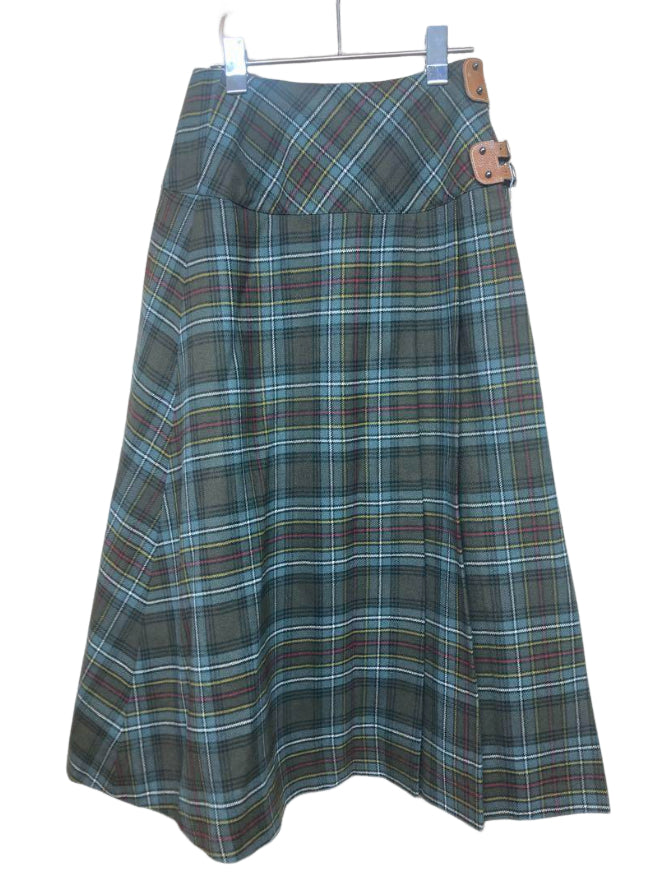 エルメス ベルテッド フレア スカート