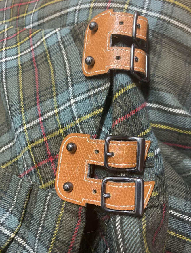 エルメス ベルテッド フレア スカート