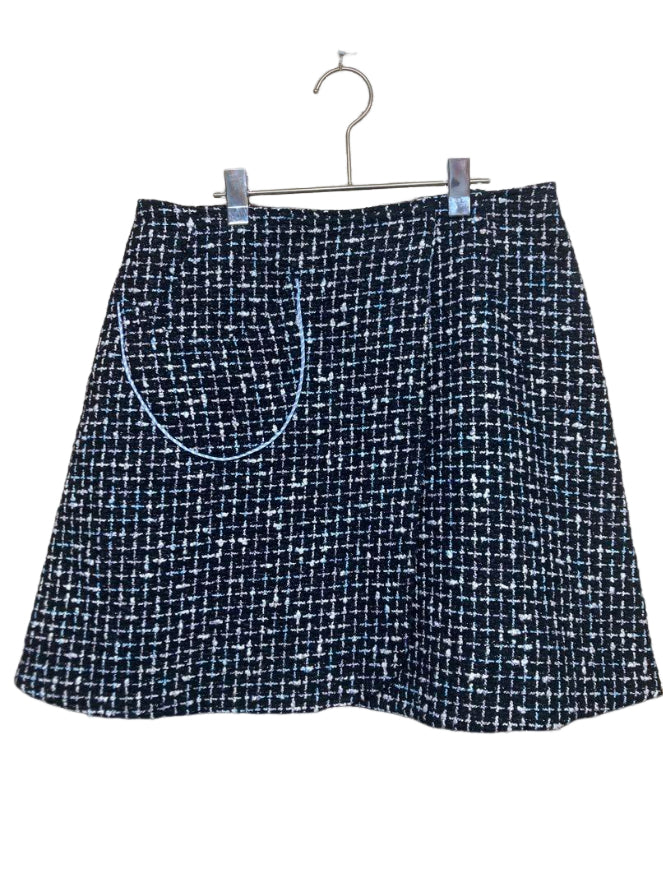 ディオール ツイード コート スカート セットアップ