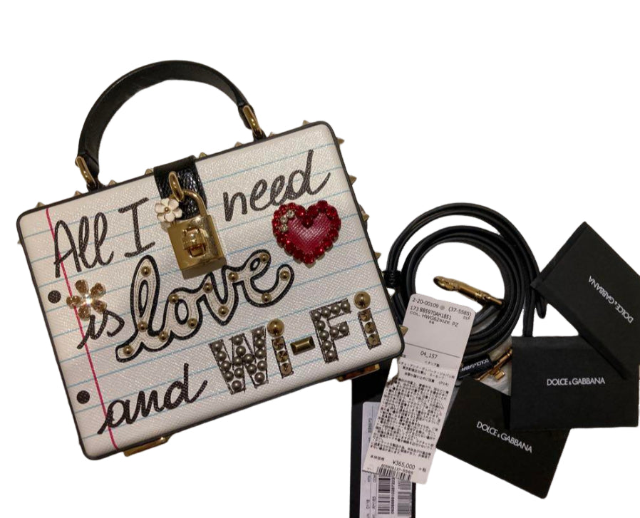 ドルチェ&ガッバーナ ドルチェBOX 2ウェイ ショルダーバッグ