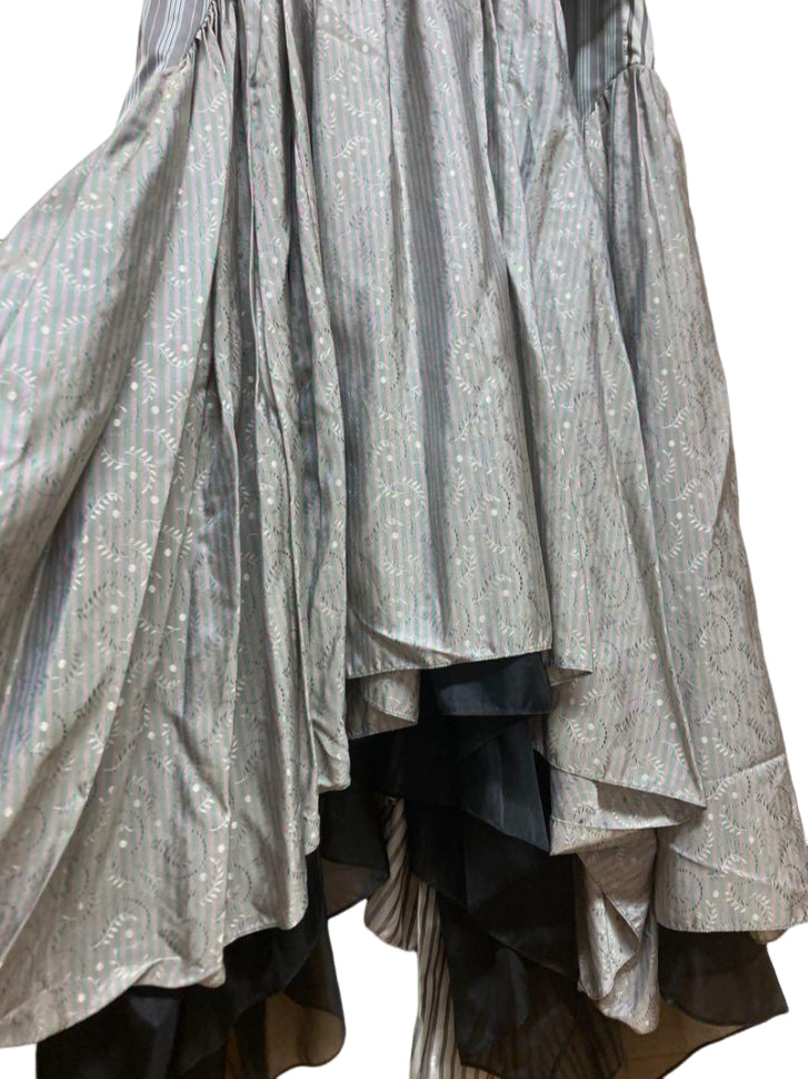 ロエベ スカーフカラー グレープ ドレス ワンピース