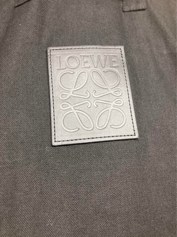 ロエベ スカーフカラー グレープ ドレス ワンピース