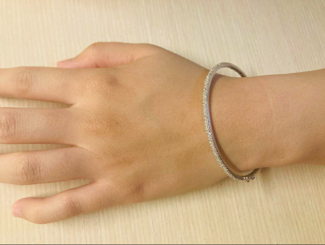 ポンテヴェキオ バングル ダイヤ K18 WG