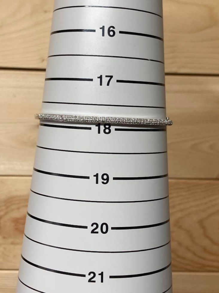 ポンテヴェキオ バングル ダイヤ K18 WG