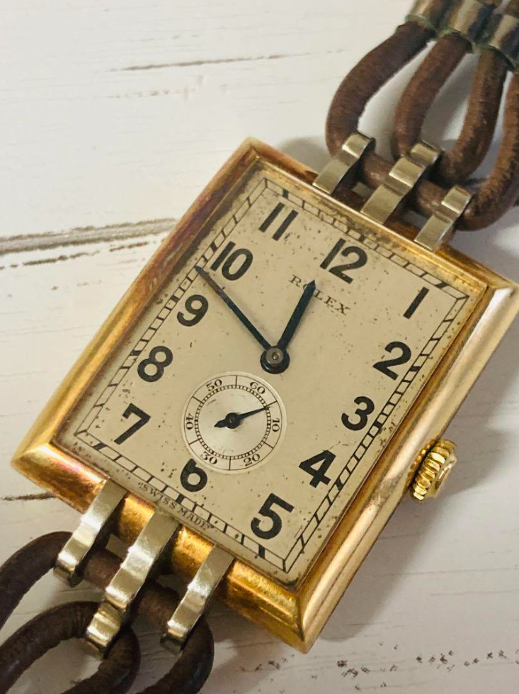 ロレックス アンティーク 18K 腕時計