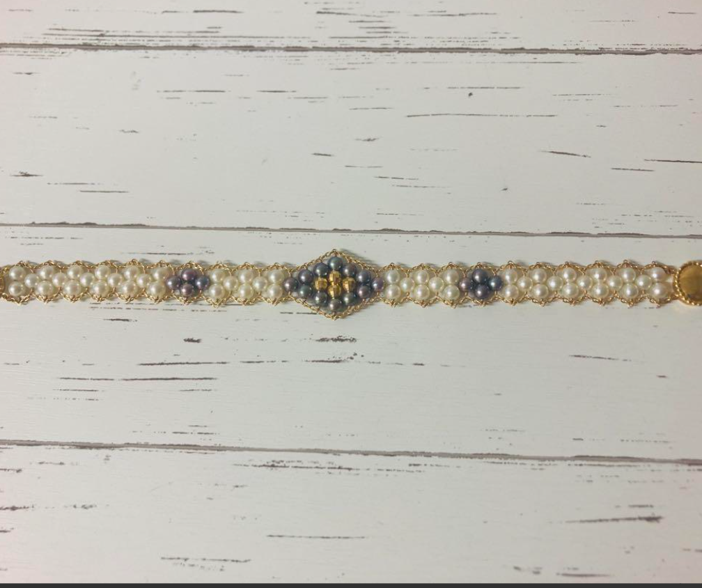 パール ブレスレット K18