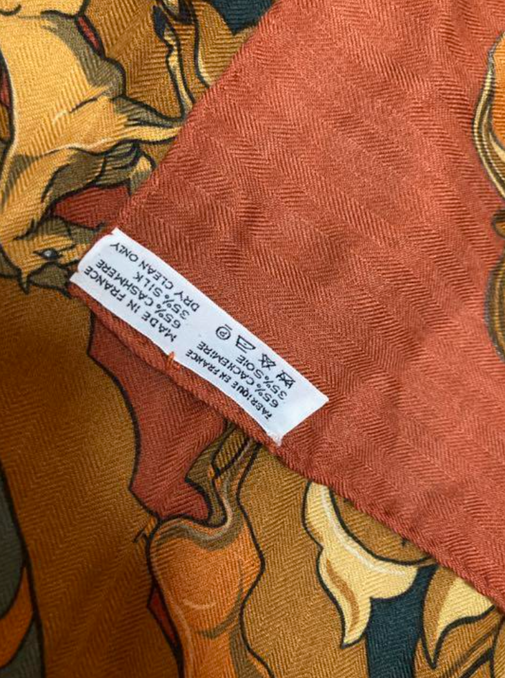 エルメス カレ140 スカーフ solaires(太陽の動物たち)