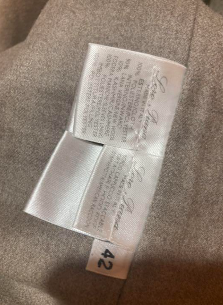 ロロピアーナ カシミヤ ナイロン コート