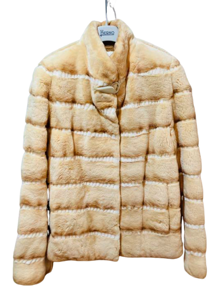 サガ ミンク ロイヤル 金タグ ジャケット