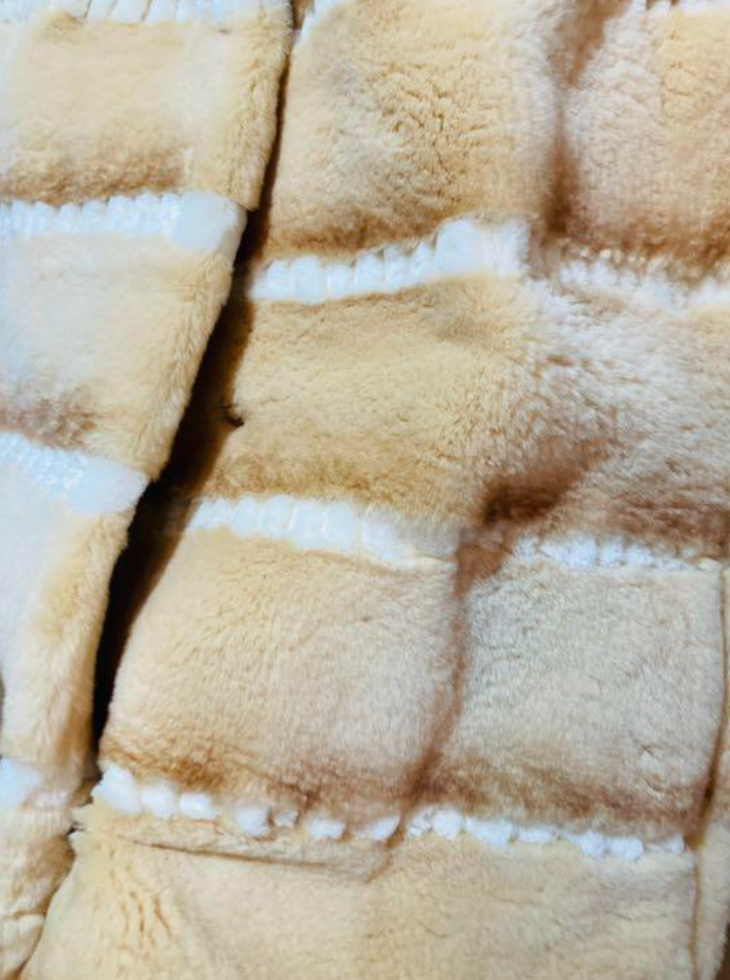 サガ ミンク ロイヤル 金タグ ジャケット