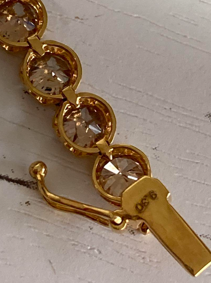 テニスブレス ダイヤ 9.30ct k18