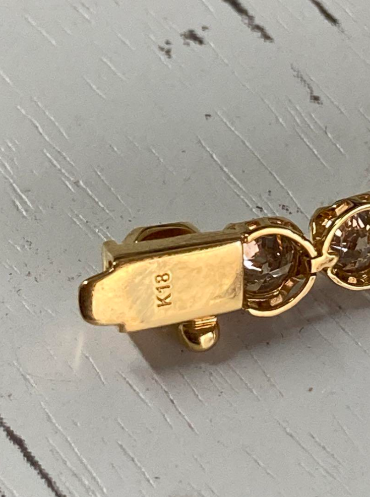 テニスブレス ダイヤ 9.30ct k18