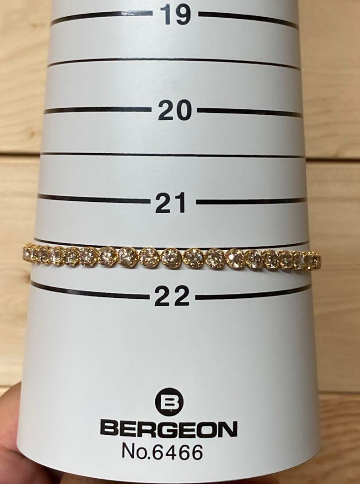 テニスブレス ダイヤ 9.30ct k18