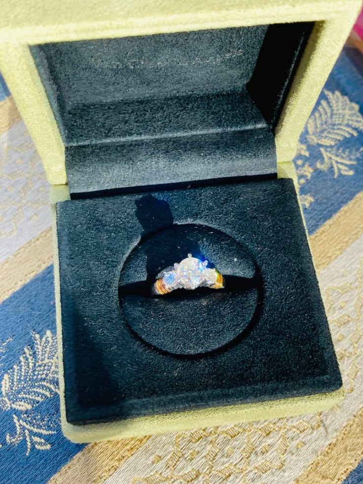 ダイヤ 2ct pt900 k18 リング