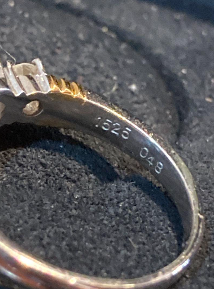 ダイヤ 2ct pt900 k18 リング