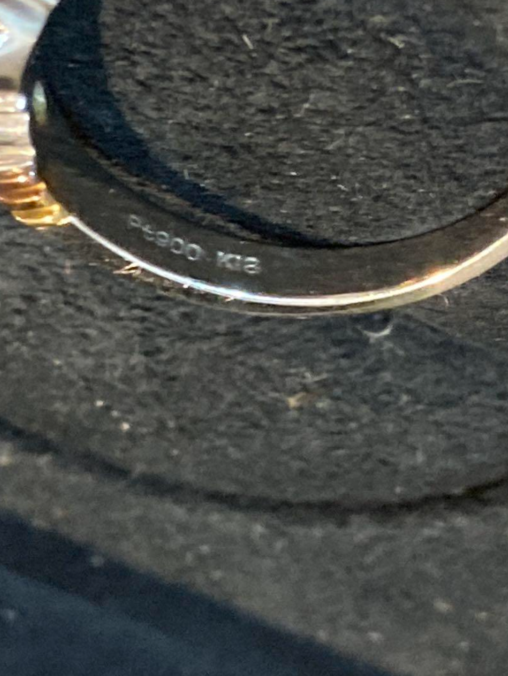 ダイヤ 2ct pt900 k18 リング