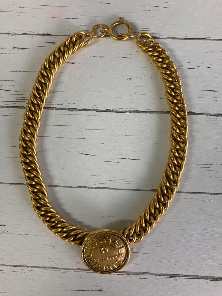 シャネル ゴールド チェーン ネックレス