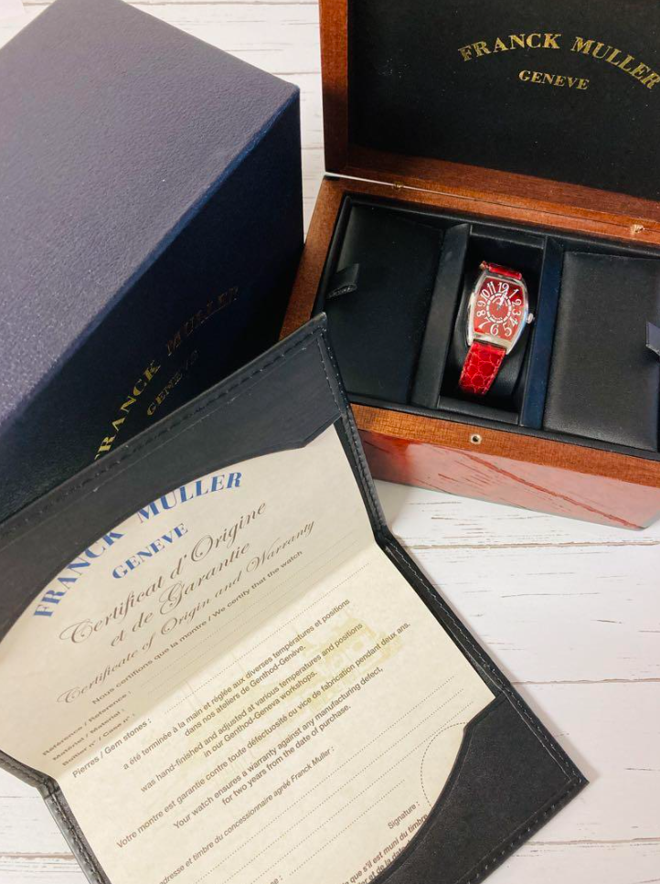 フランクミュラー トノーカーベックス 1752QZ 腕時計