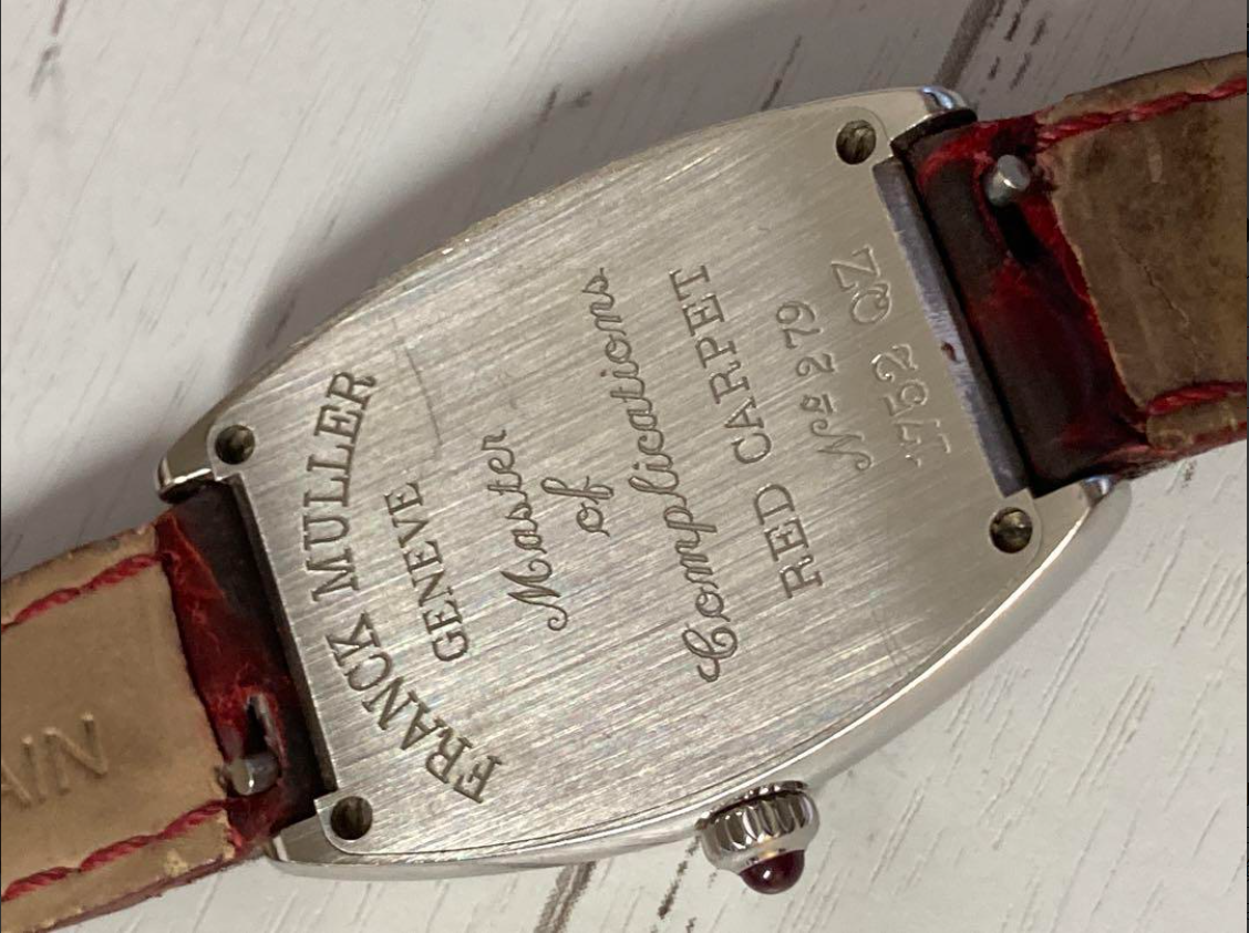 フランクミュラー トノーカーベックス 1752QZ 腕時計