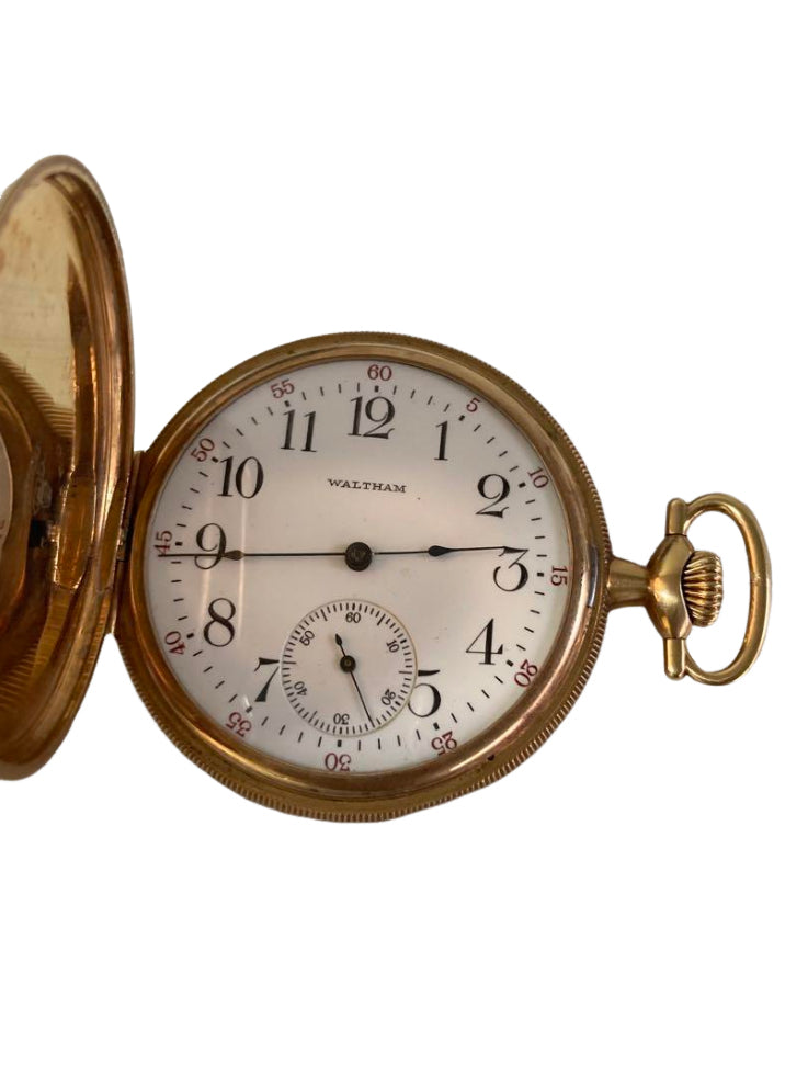 ウォルサム 懐中時計 k14 イエローゴールド 64.7g 手巻き