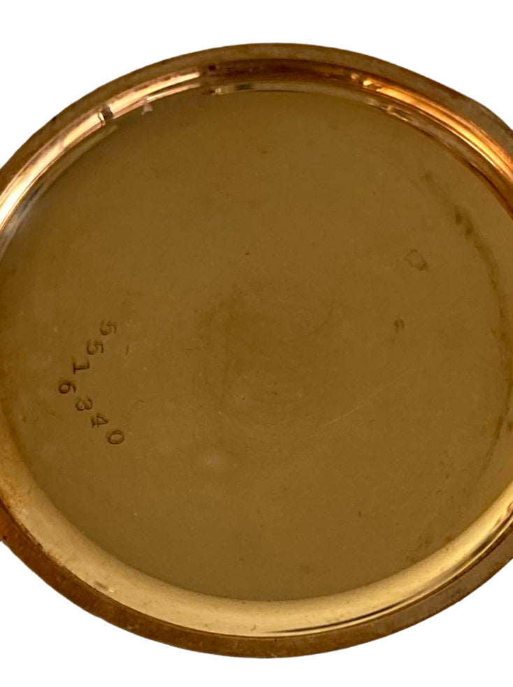 ウォルサム 懐中時計 k14 イエローゴールド 64.7g 手巻き