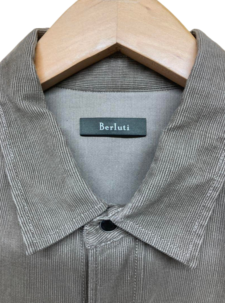 ベルルッティ コーデュロイ 長袖 シャツ