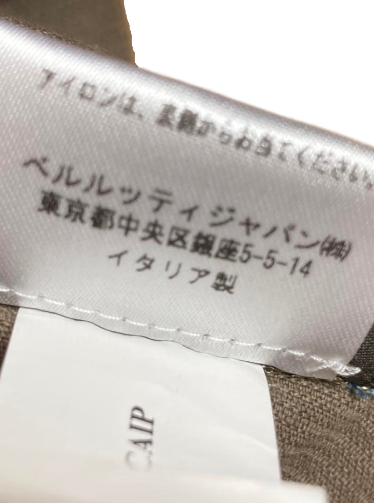 ベルルッティ コーデュロイ 長袖 シャツ