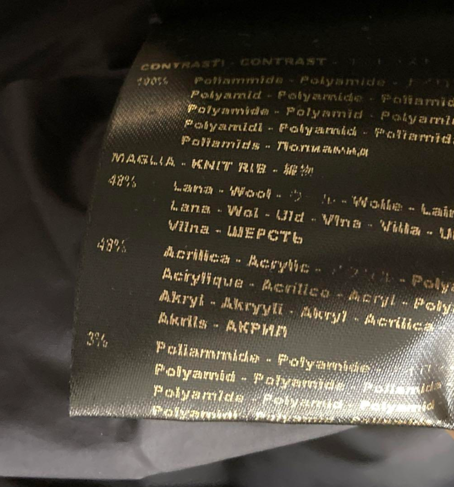 ムーレー デニム ファー ダウンジャケット ムートン