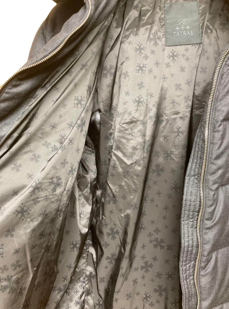 タトラス ドミツィアーノ Rライン ロロピアーナ素材 ダウンジャケット