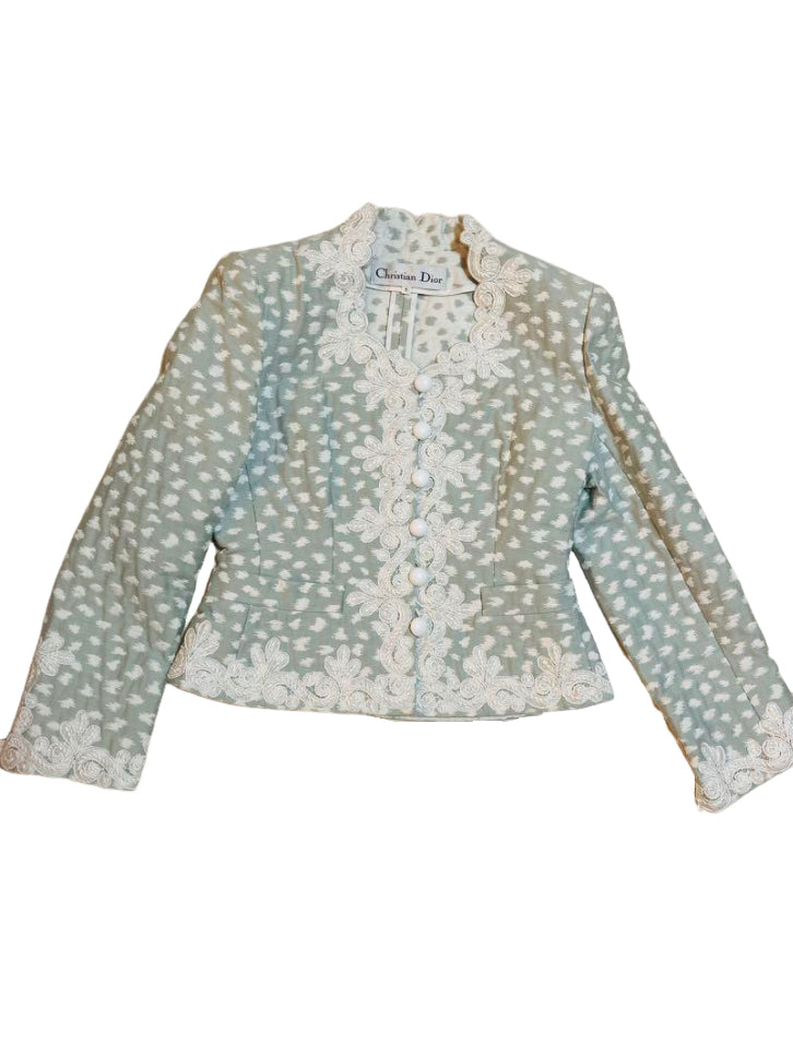 クリスチャン・ディオール セットアップ スーツ フラワー 刺繍