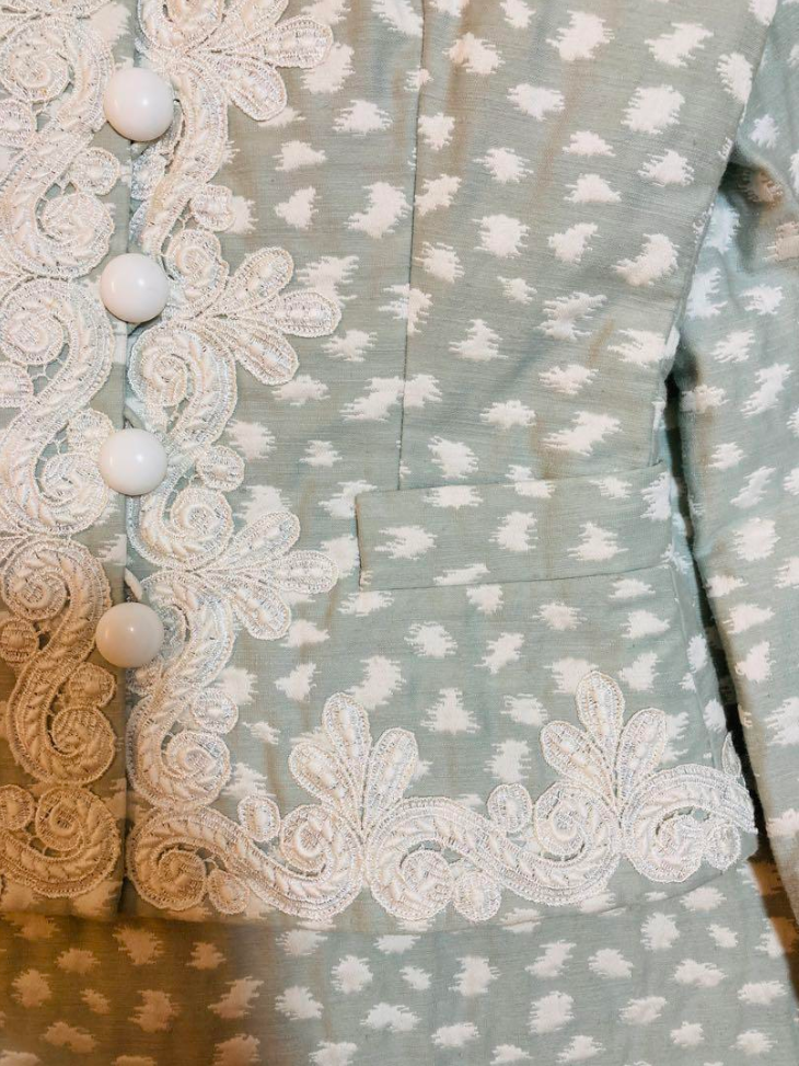 クリスチャン・ディオール セットアップ スーツ フラワー 刺繍