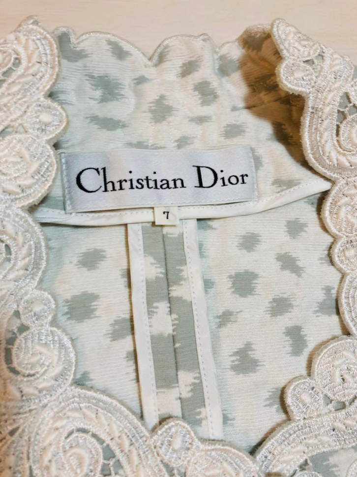 クリスチャン・ディオール セットアップ スーツ フラワー 刺繍