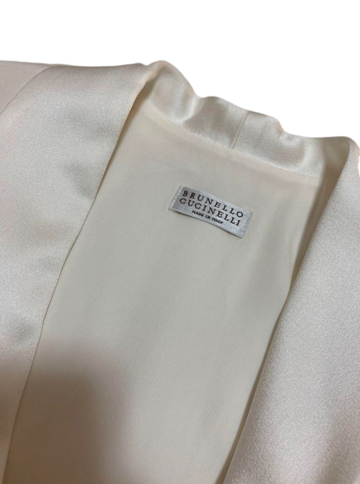 ブルネロクチネリ シルクサテン オールインワン