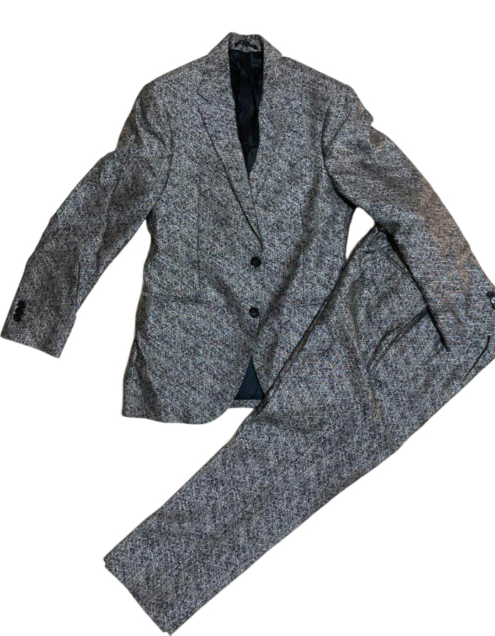 ヴェルサーチ セットアップ スーツ シルク ウール