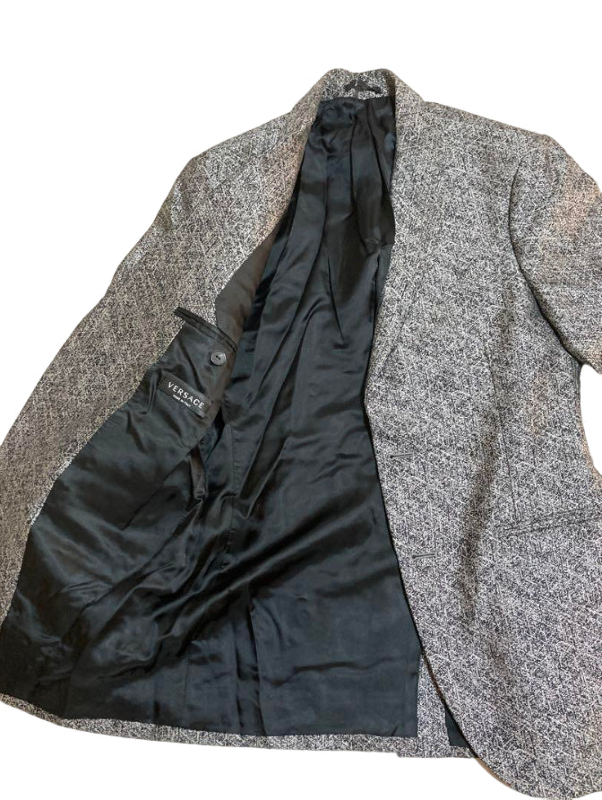 ヴェルサーチ セットアップ スーツ シルク ウール