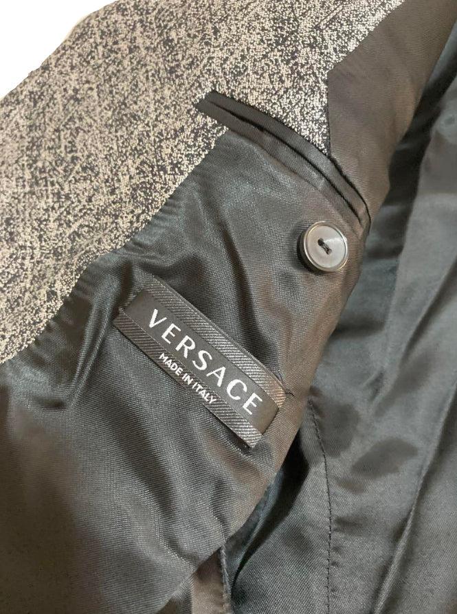 ヴェルサーチ セットアップ スーツ シルク ウール