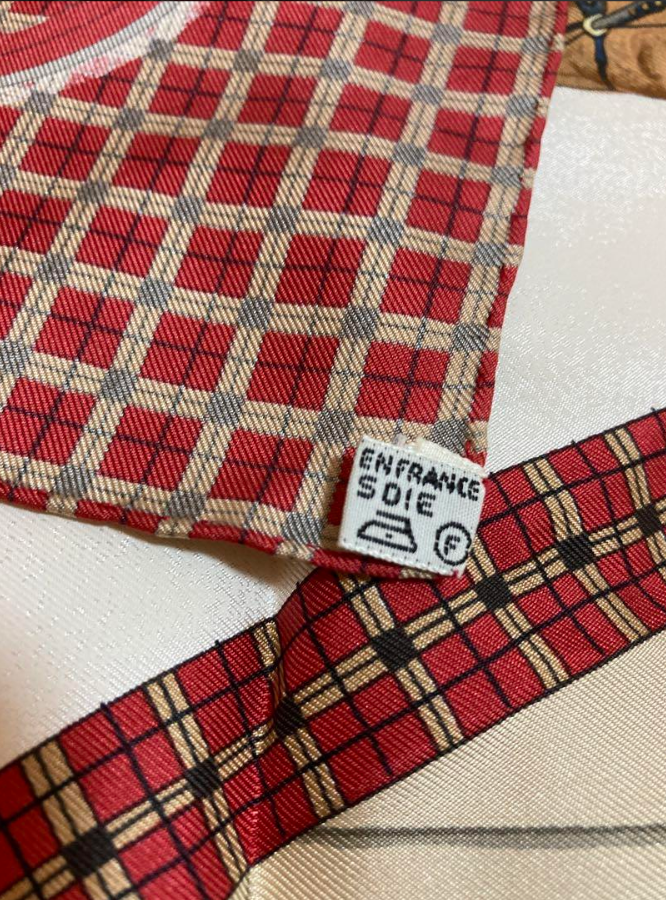 エルメス カレ90 スカーフ BULL&MOUTH(郵便馬車)